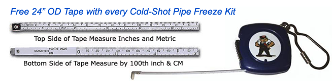 PipeFreezeKit.com - Cold-Shot Portable CO2 Pipe Freeze Kit