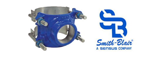PipeManProducts.com Smith Blair 357 Service Saddles for Plastic or Steel Pipe Epoxy Coated Service Saddle